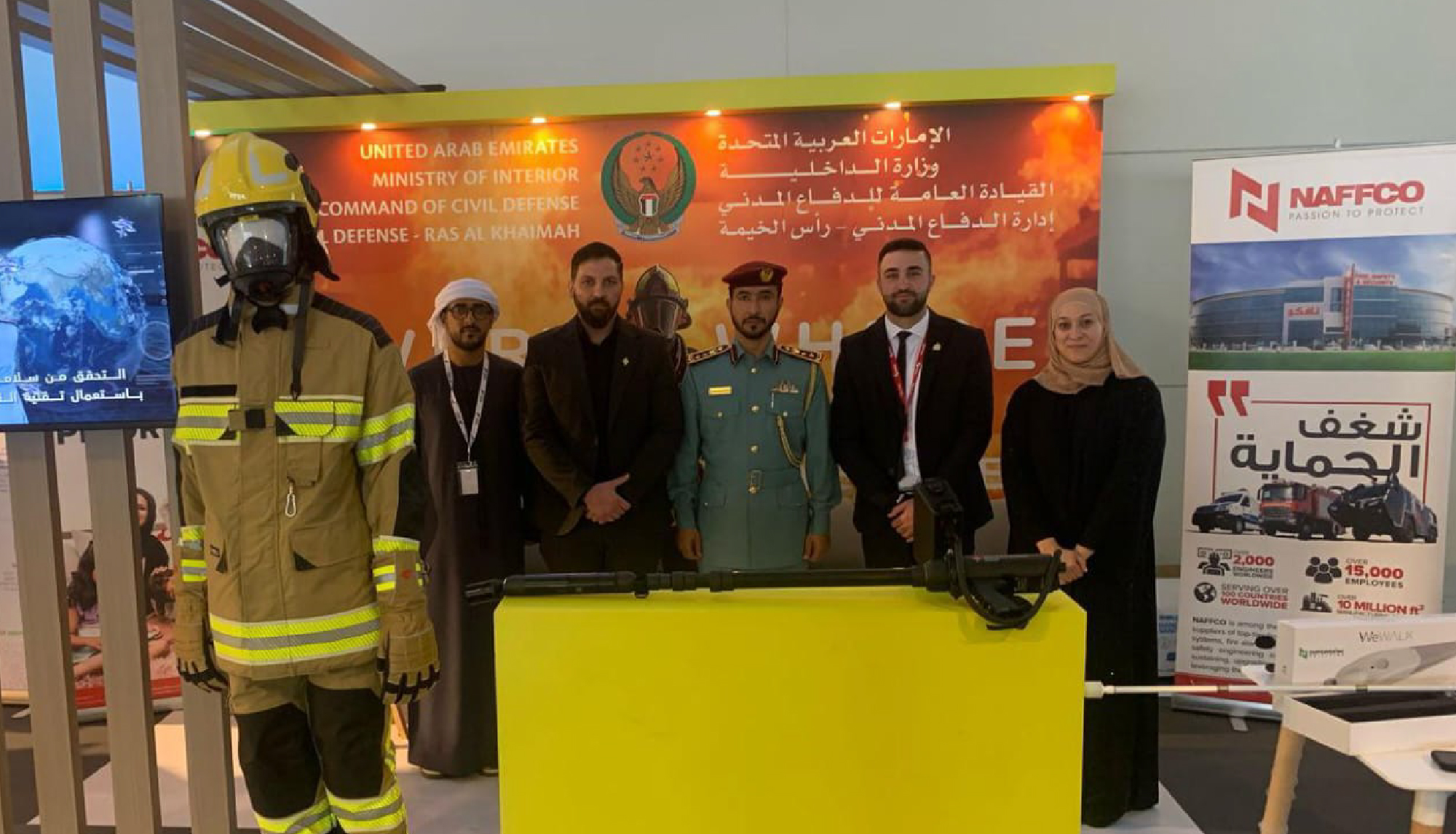 We Were Honored to Participate in the Civil Defense Event in Ras Al Khaimah
