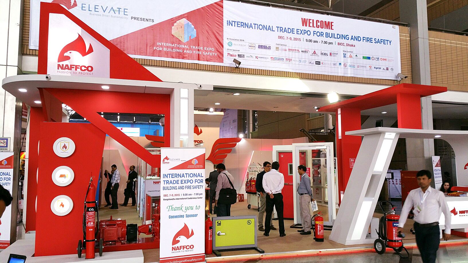 NAFFCO Participates in the International Trade Expo for Building and Fire Safety
