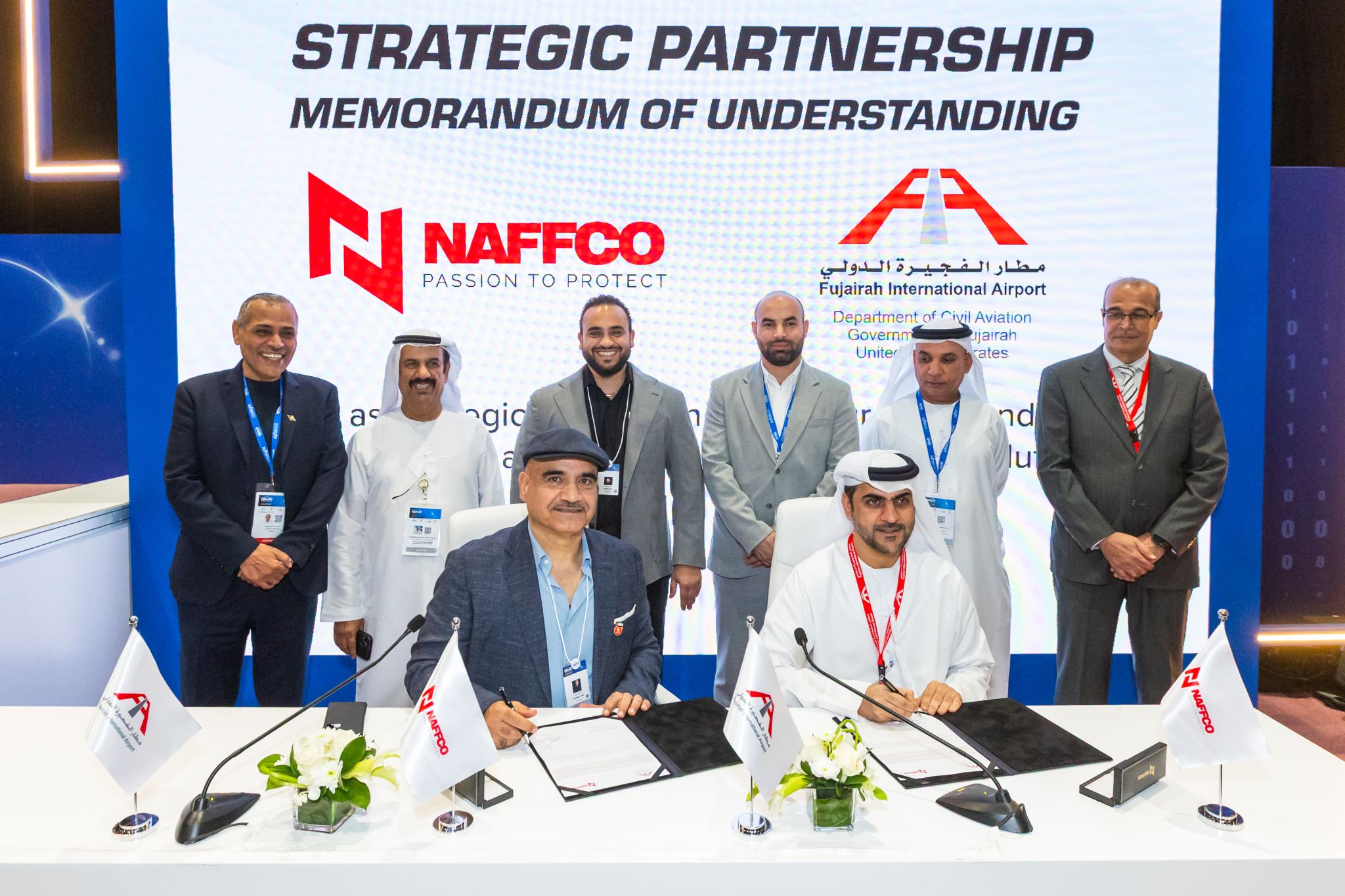 NAFFCO GROUP officially signed an MOU with the Fujairah International Airport 2026