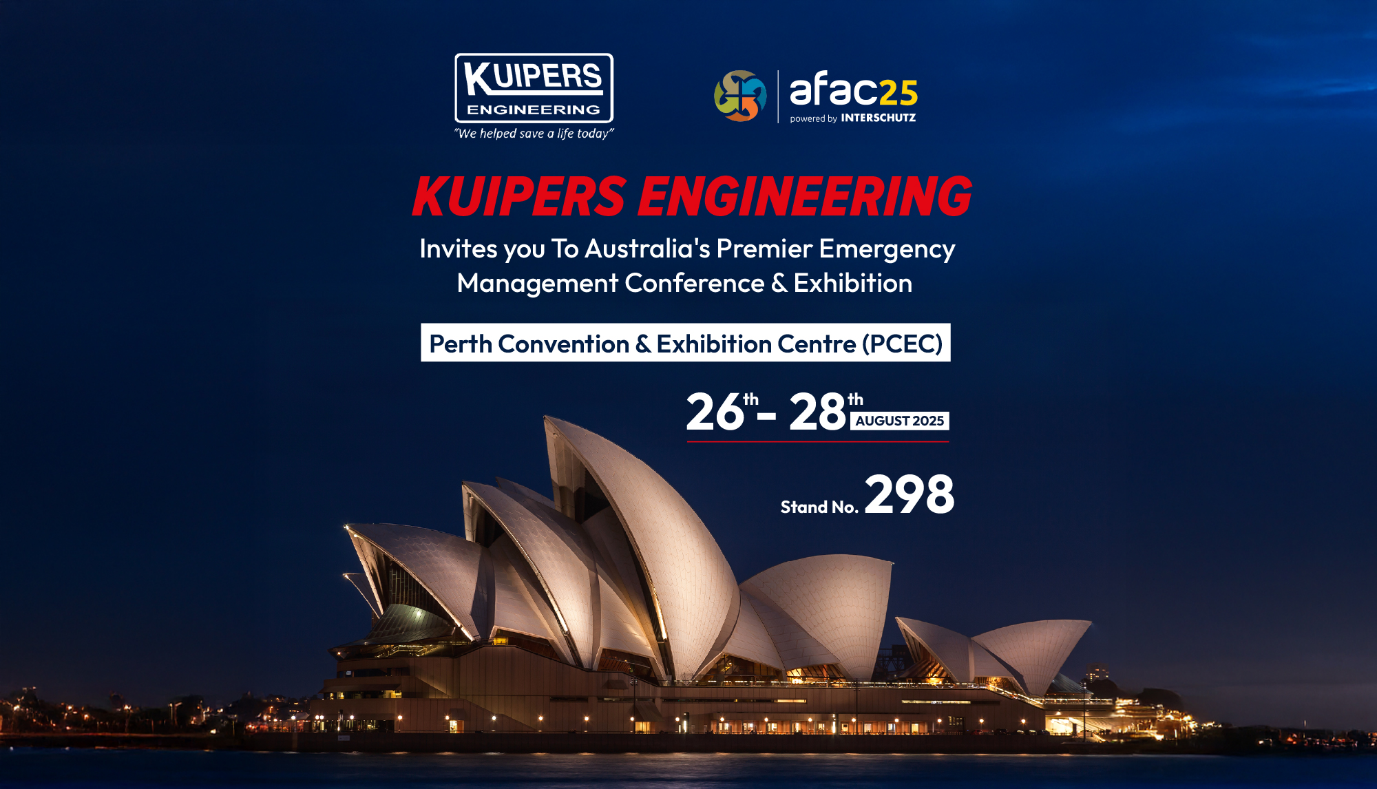Experience the Future of Emergency Response at AFAC25! 