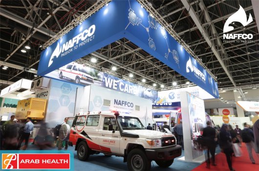 NAFFCO at ARAB HEALTH 2018 Largest Health Care Exhibition in GCC