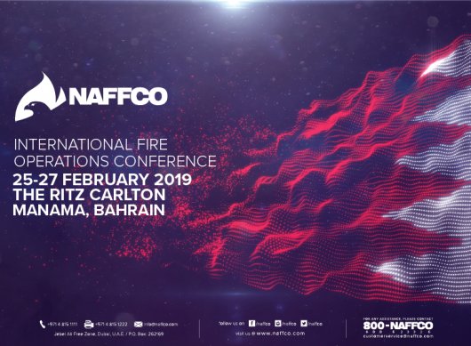 NAFFCO is in Bahrain for International Fire Operations Conference 2019