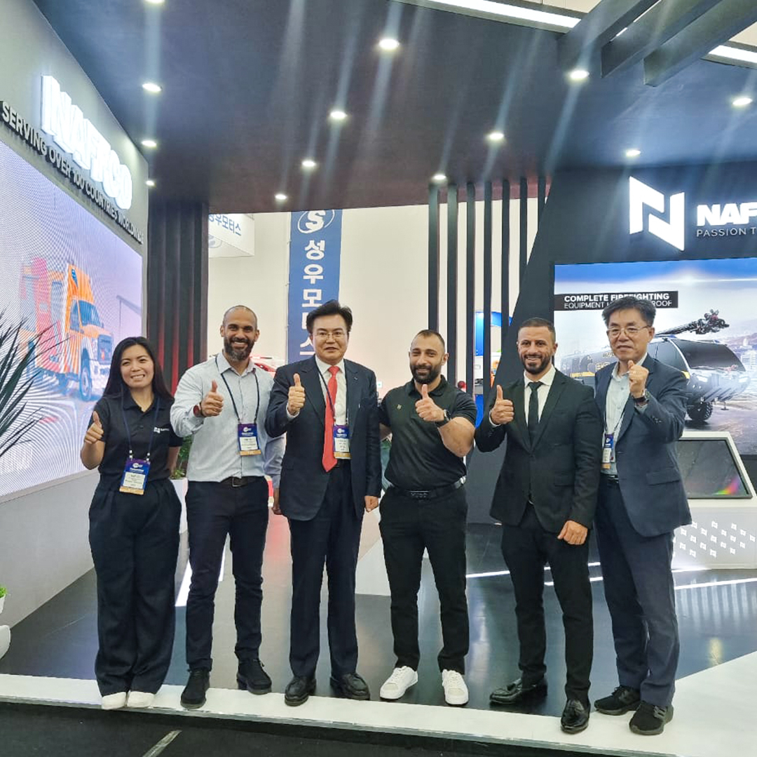 Naffco's Outstanding Success at the South Korea Fire & Safety Expo 2023.