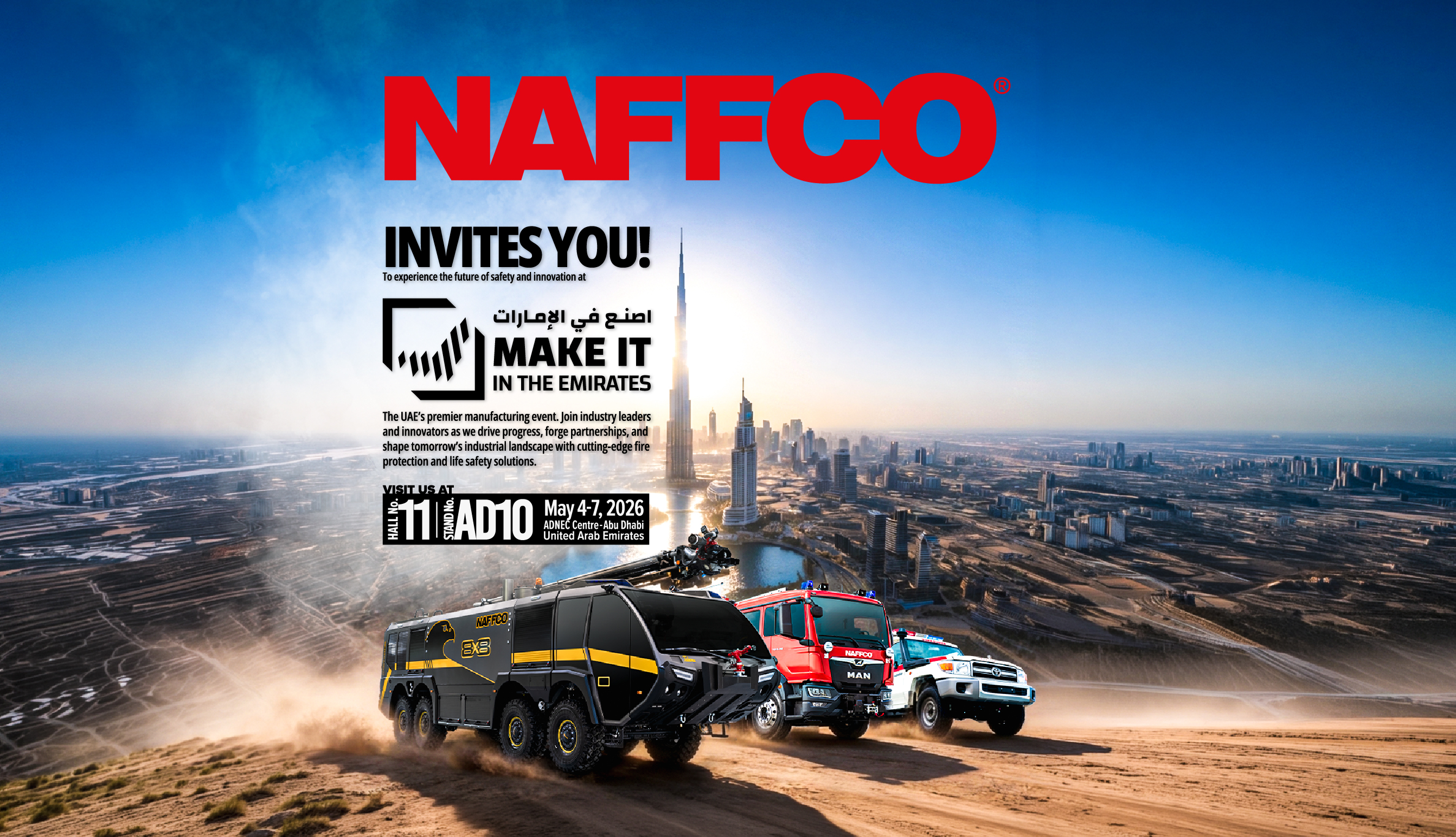 NAFFCO is proudly participating at Make it in the Emirates 2026 exhibition