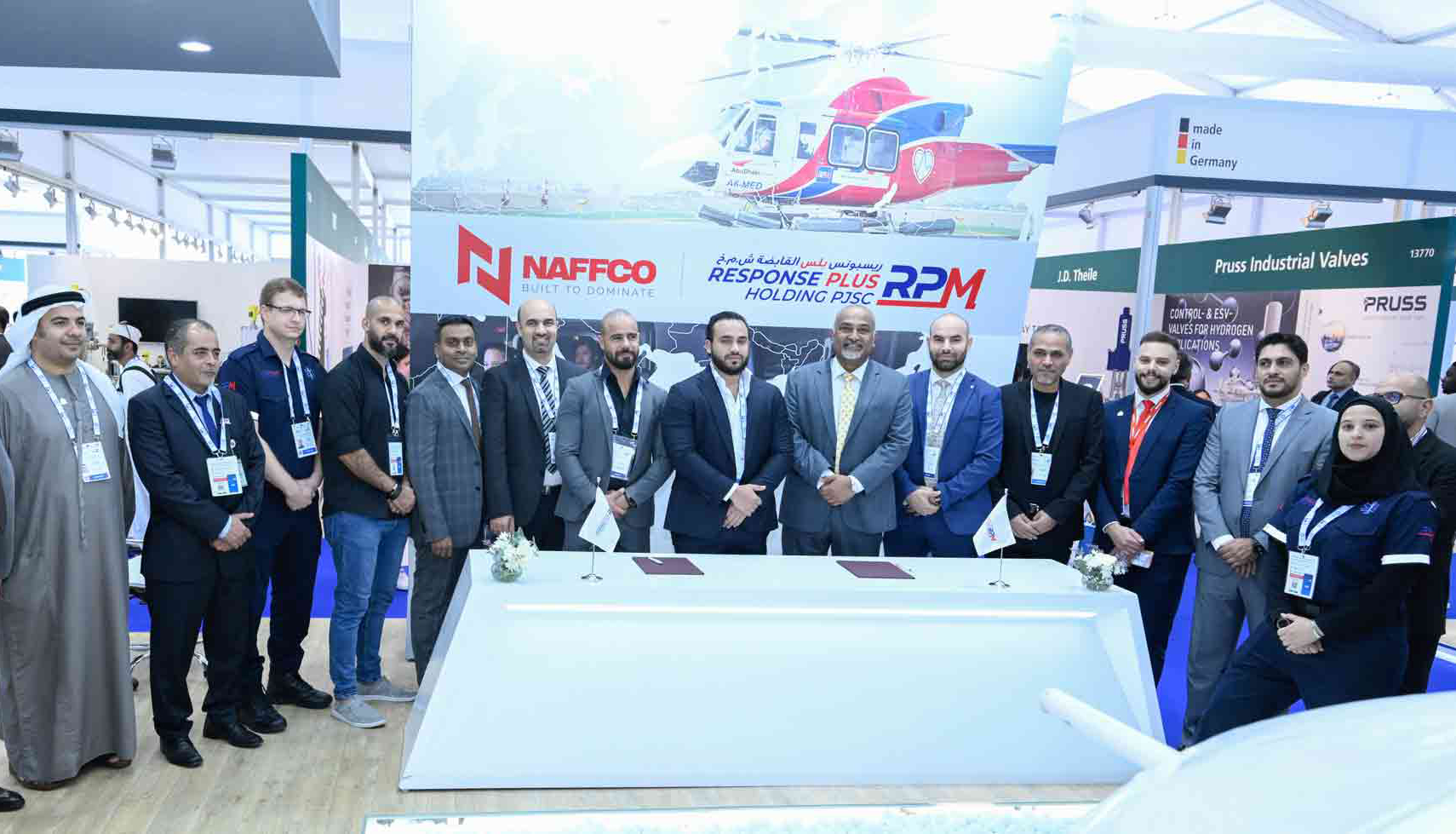 NAFFCO signs MOU with Response Plus Holding