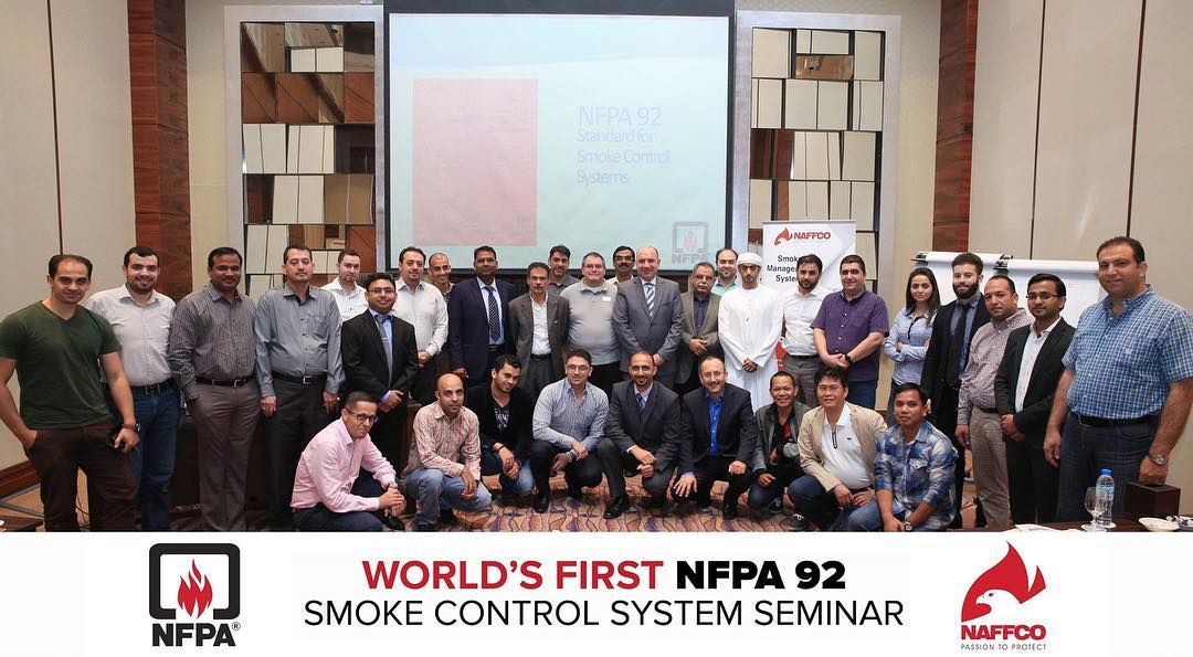 NAFFCO Collaborates with NFPA in World's First Smoke Control System Seminar!