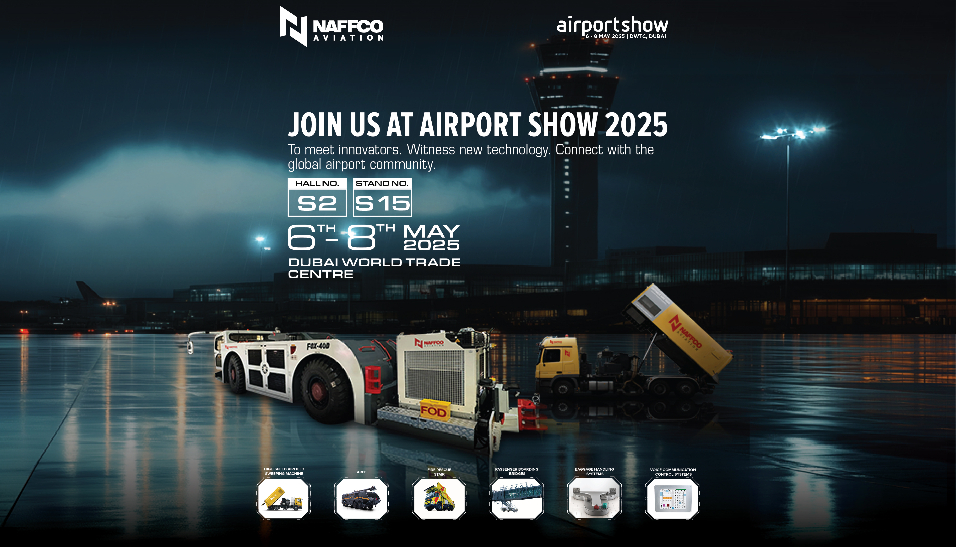 NAFFCO is flying high at Airport Show 2025 