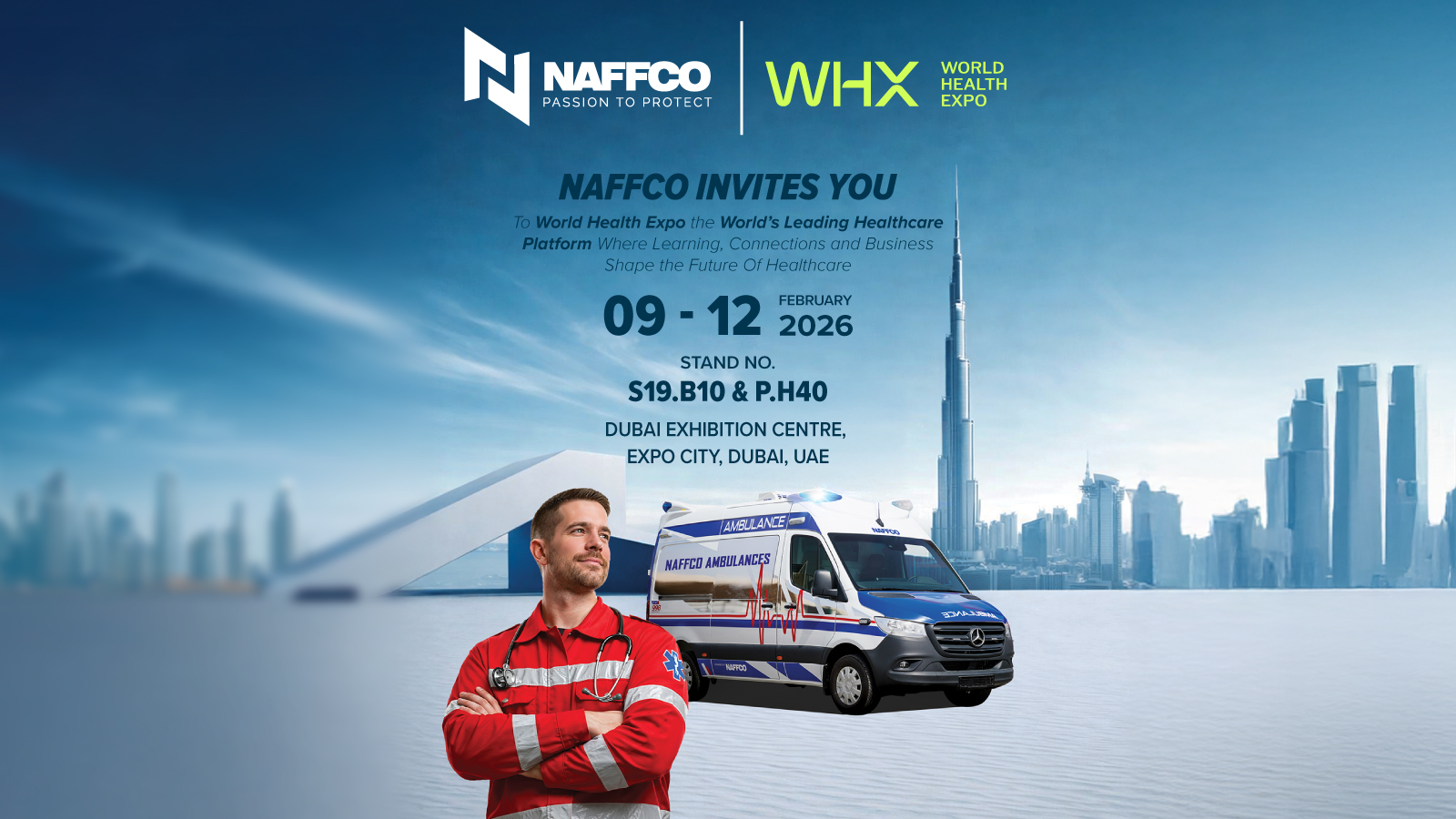 NAFFCO at World Health Expo 2026 | Advancing Healthcare with AI & Innovation