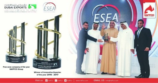 NAFFCO Wins Awards in the 9th edition of the E-Services Excellence Award Ceremony (ESEA)